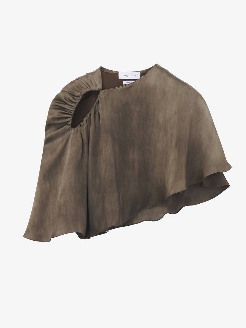 Asymmetrisches Cape | Alexander McQueen - image 1