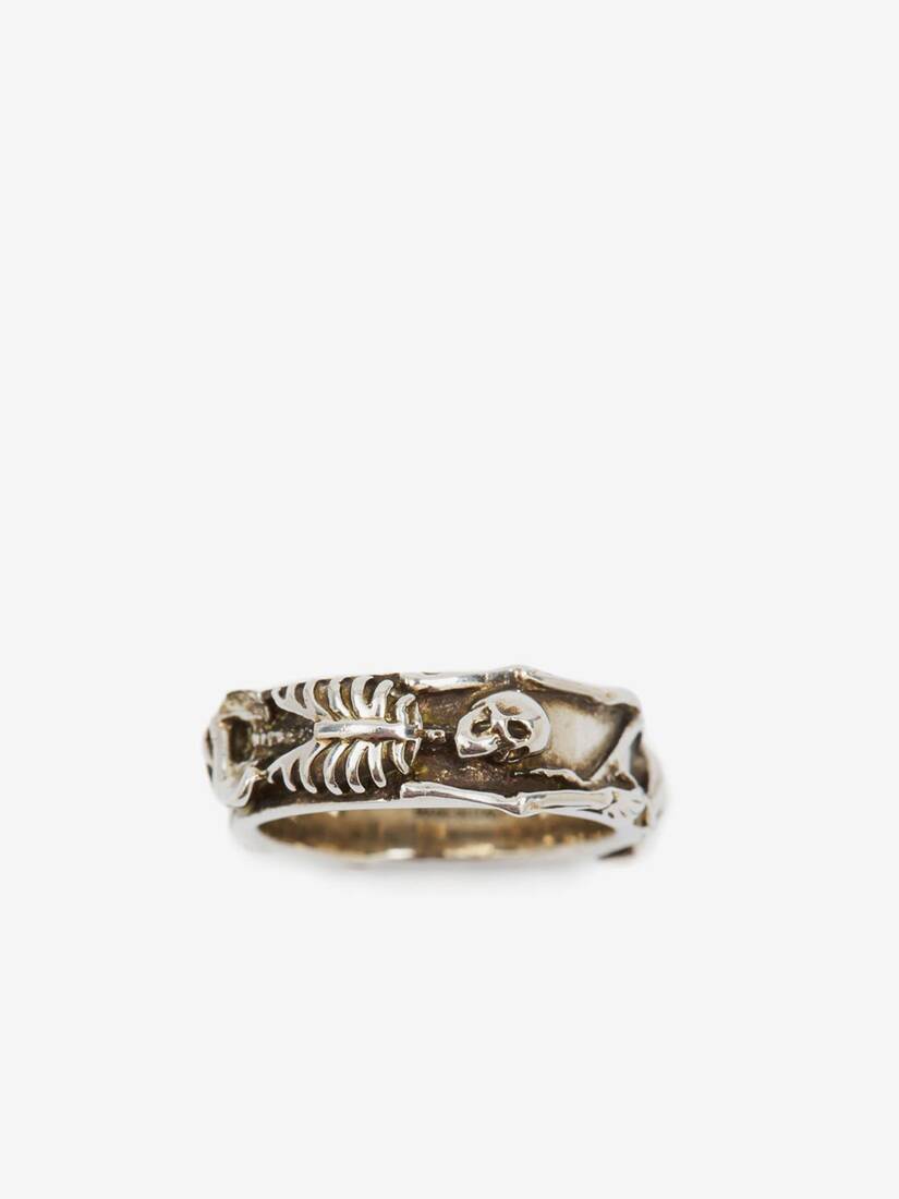Dancing Skeleton Ring | Alexander McQueen - image 3