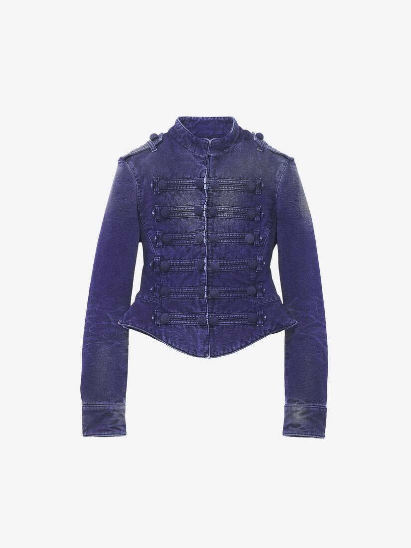 Veste Uniforme en denim | Alexander McQueen - image 1