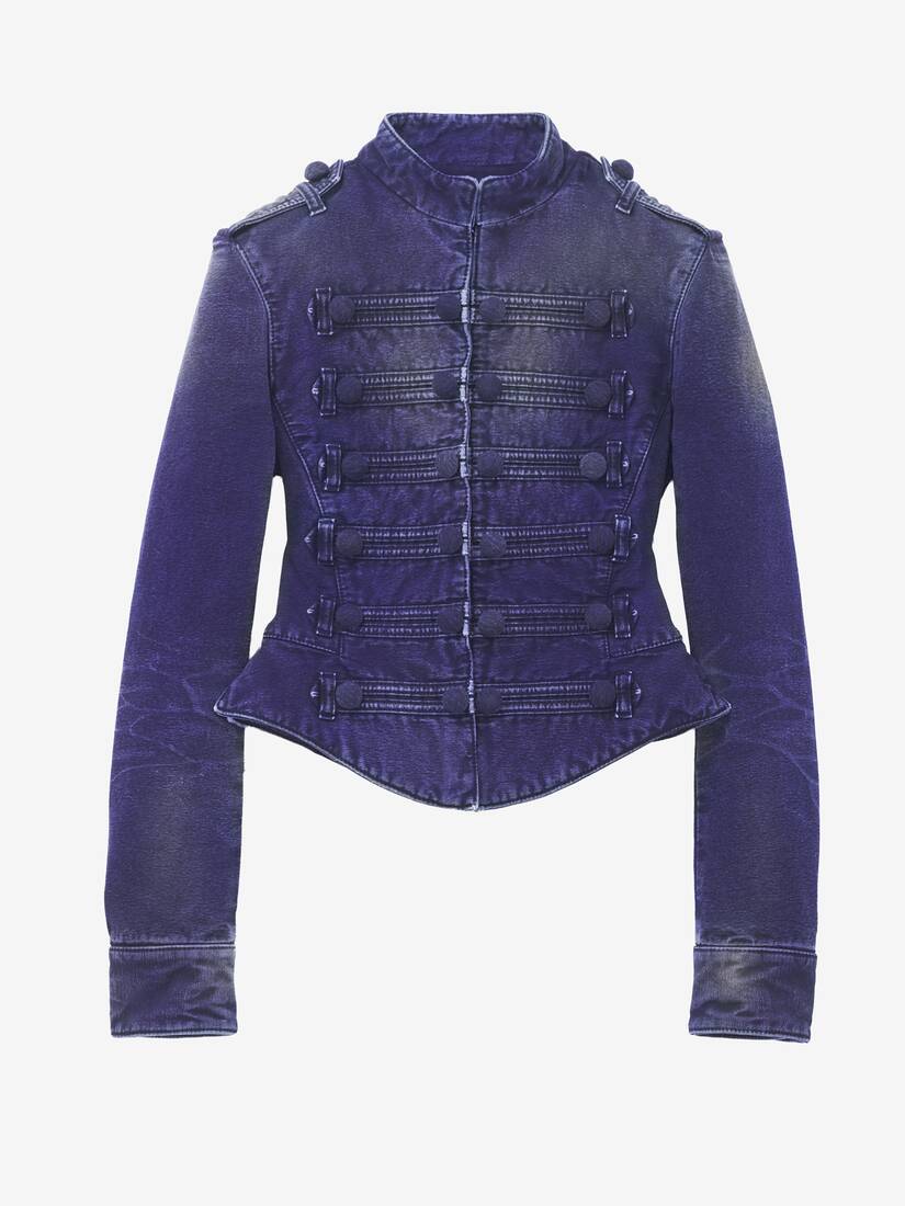 Uniform Denim Jacket | Alexander McQueen - image 1