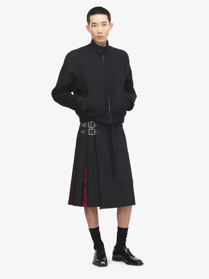Blouson En Feutre De Laine À Brides | Alexander McQueen - image 2