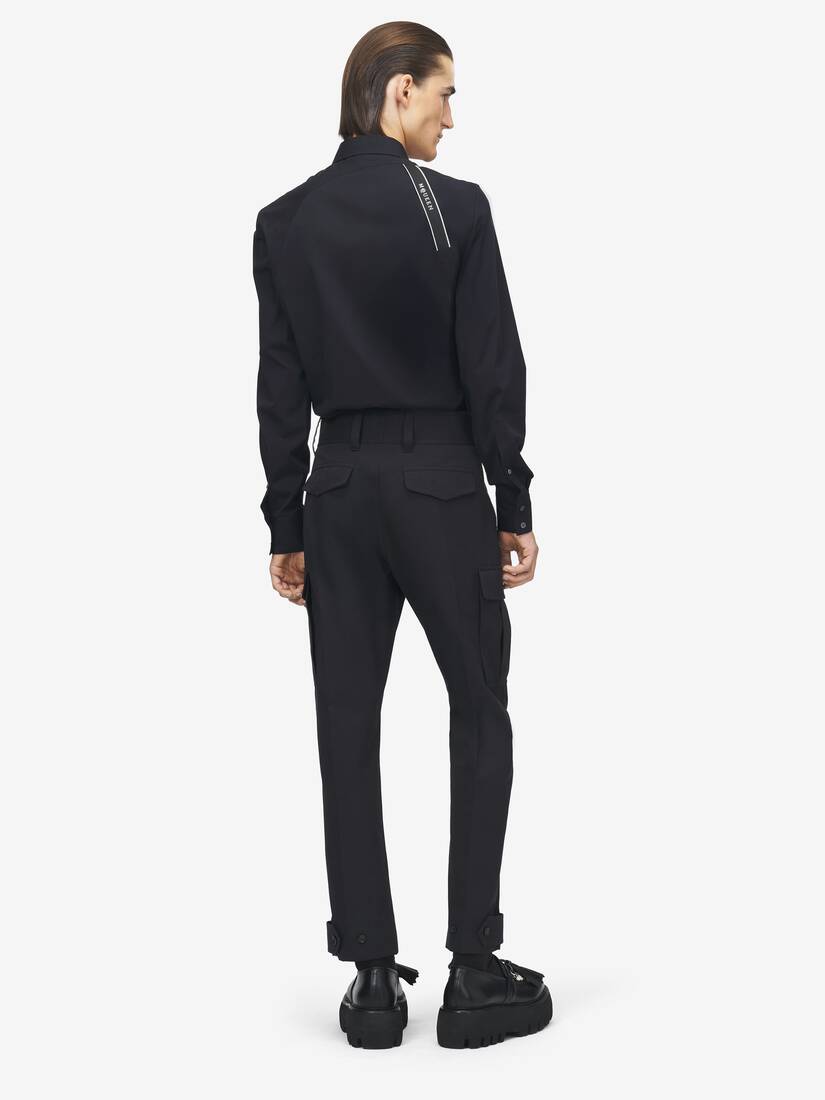 McQueen Logo Harness Shirt | Alexander McQueen - image 4