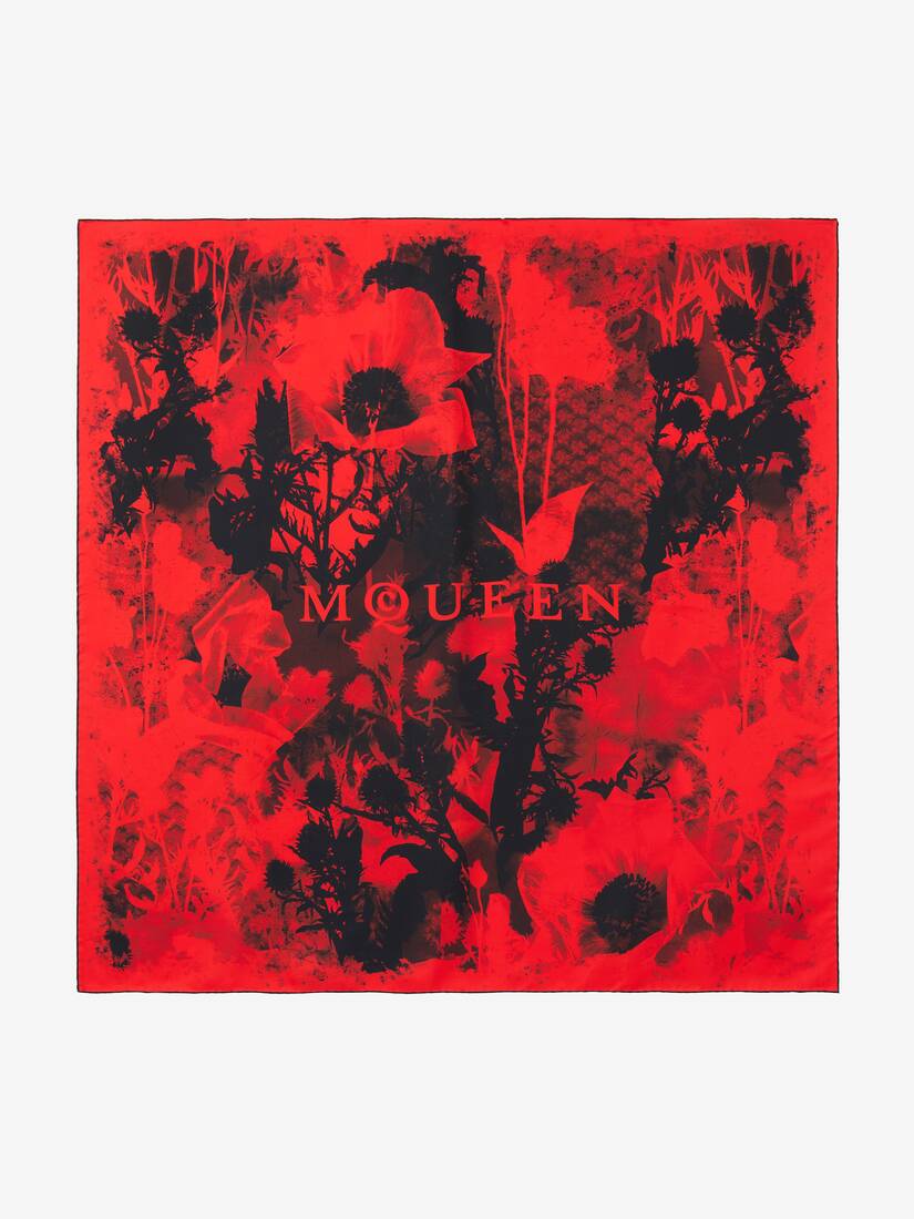 Floral Scarf | Alexander McQueen - image 1