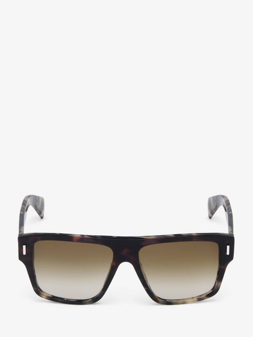 T-Bar Rivet Square Sunglasses | Alexander McQueen - image 1