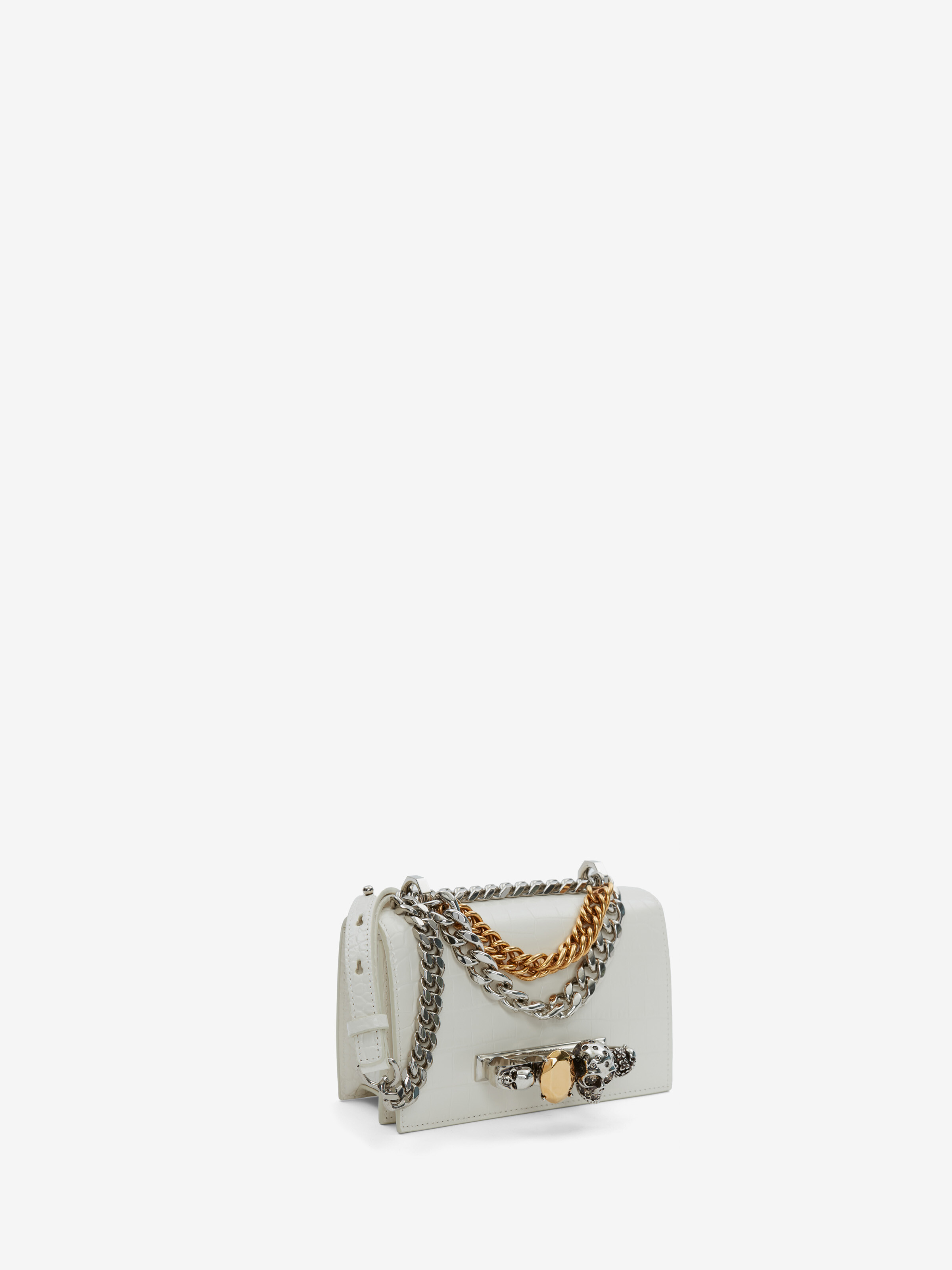 Mini Jewelled Satchel with Chain