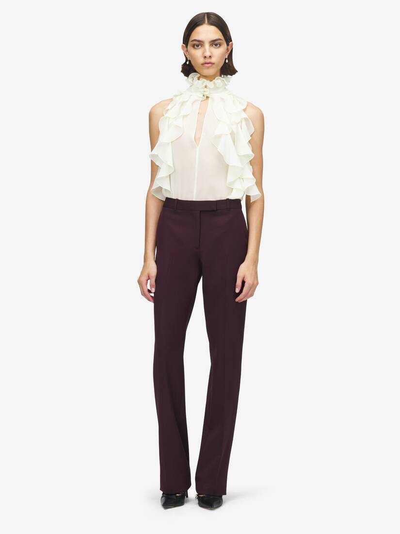 Ruffled Top | Alexander McQueen - image 2