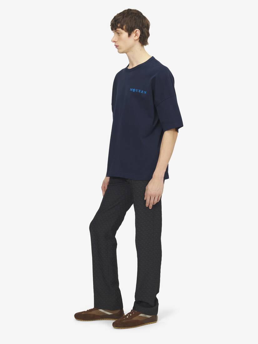 T-shirt oversize à logo | Alexander McQueen - image 3