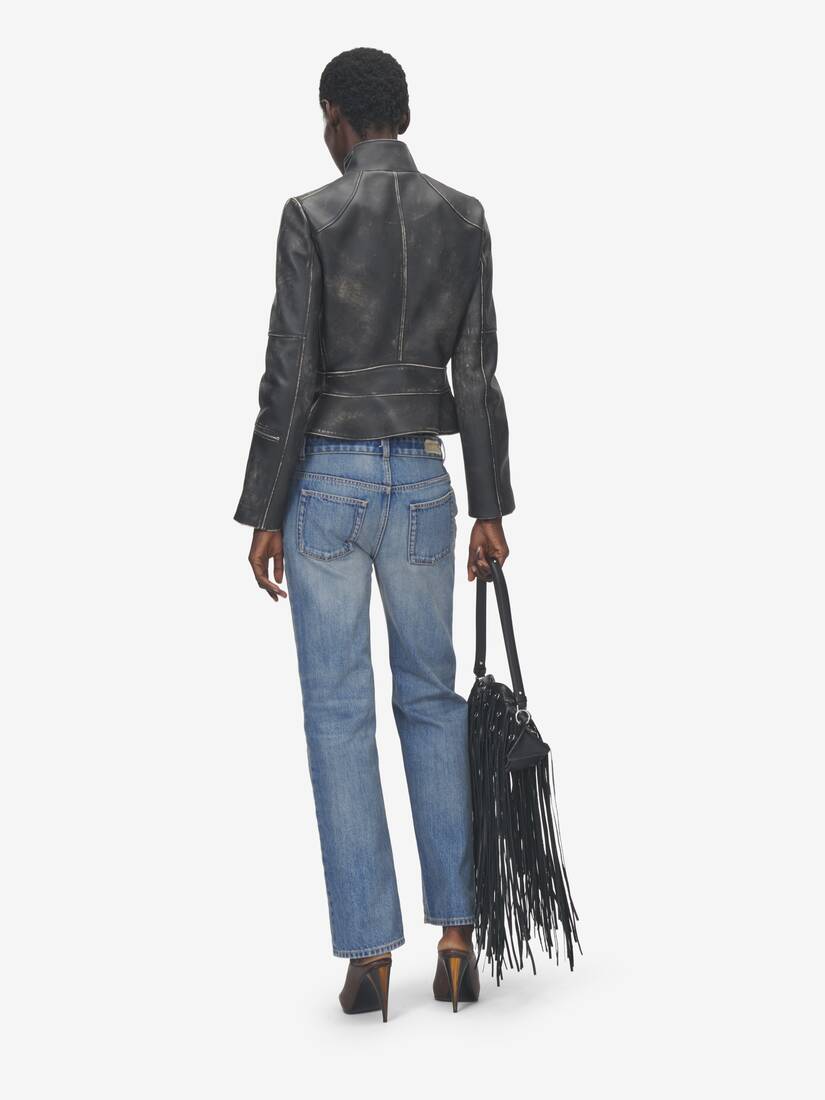 Deconstructed Waist Jeans | Alexander McQueen - image 4