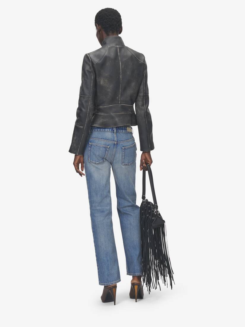 Deconstructed Waist Jeans | Alexander McQueen - image 4