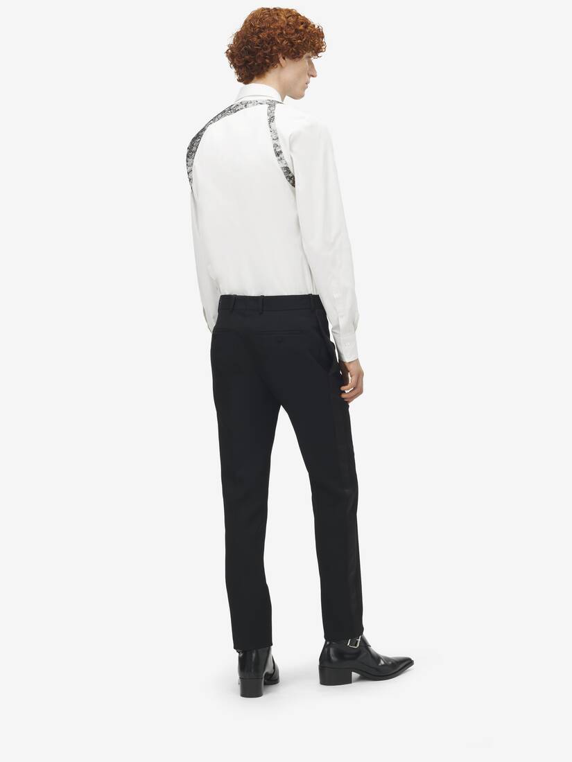 花卉蕾丝背带衬衫 | Alexander McQueen - image 4