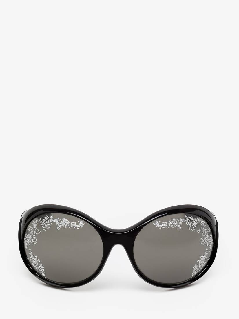 Lunettes de soleil rondes Kate | Alexander McQueen - image 1
