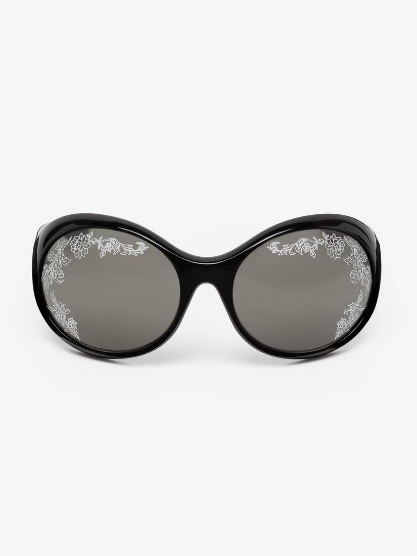Kate圆框太阳眼镜 | Alexander McQueen - image 1