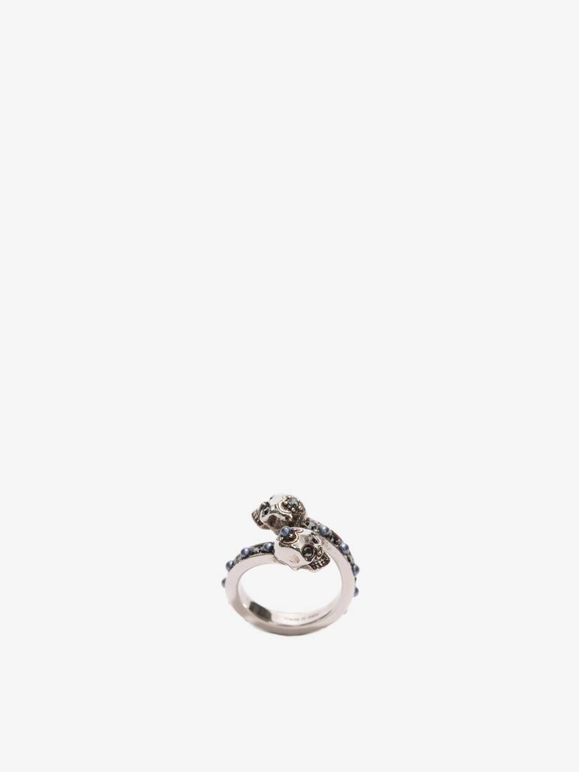 Wrap-Around Skull Ring | Alexander McQueen - image 1