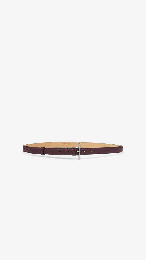 McQueen t-bar belt