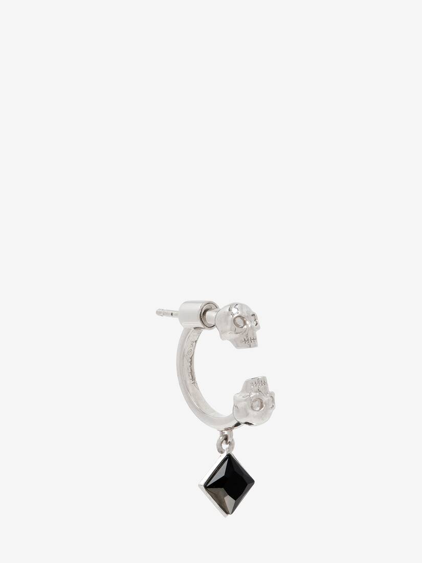 Twin Skull Earring