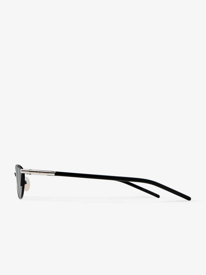 T-Bar流畅猫眼框太阳眼镜 | Alexander McQueen - image 3