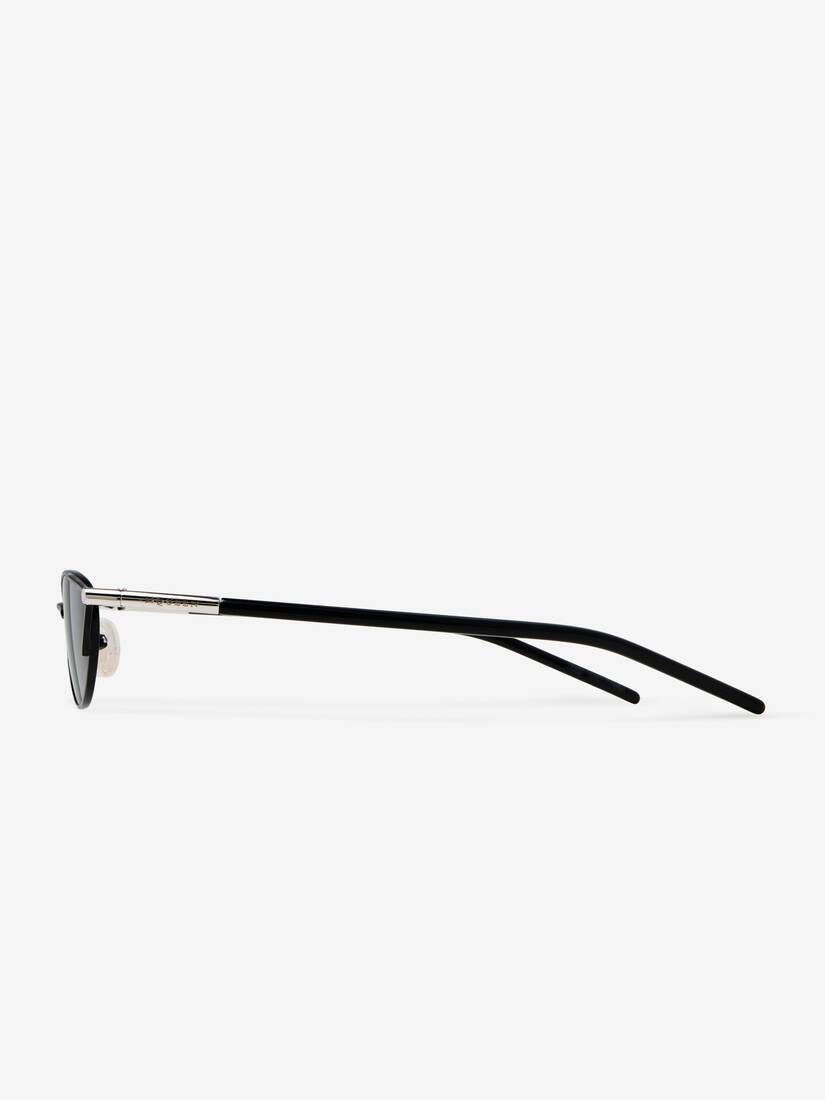 T-Bar Sleek Cat-eye Sunglasses | Alexander McQueen - image 3