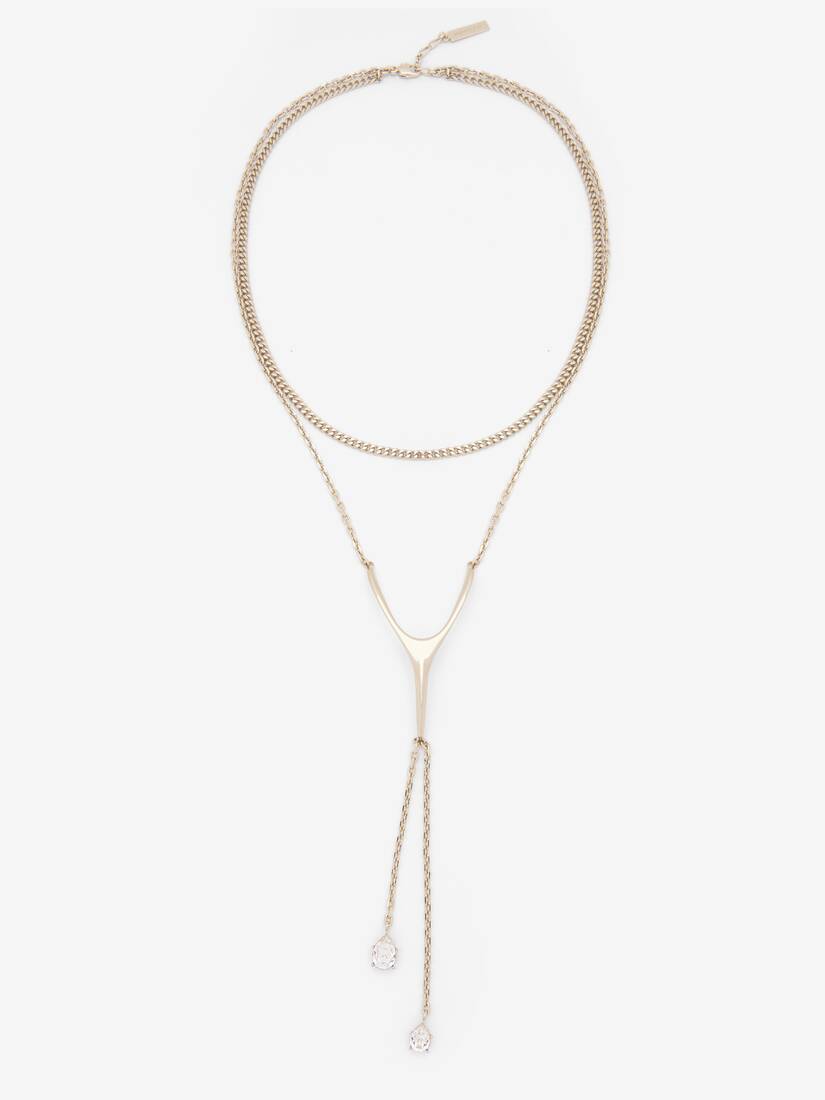 Wishbone Necklace | Alexander McQueen - image 1