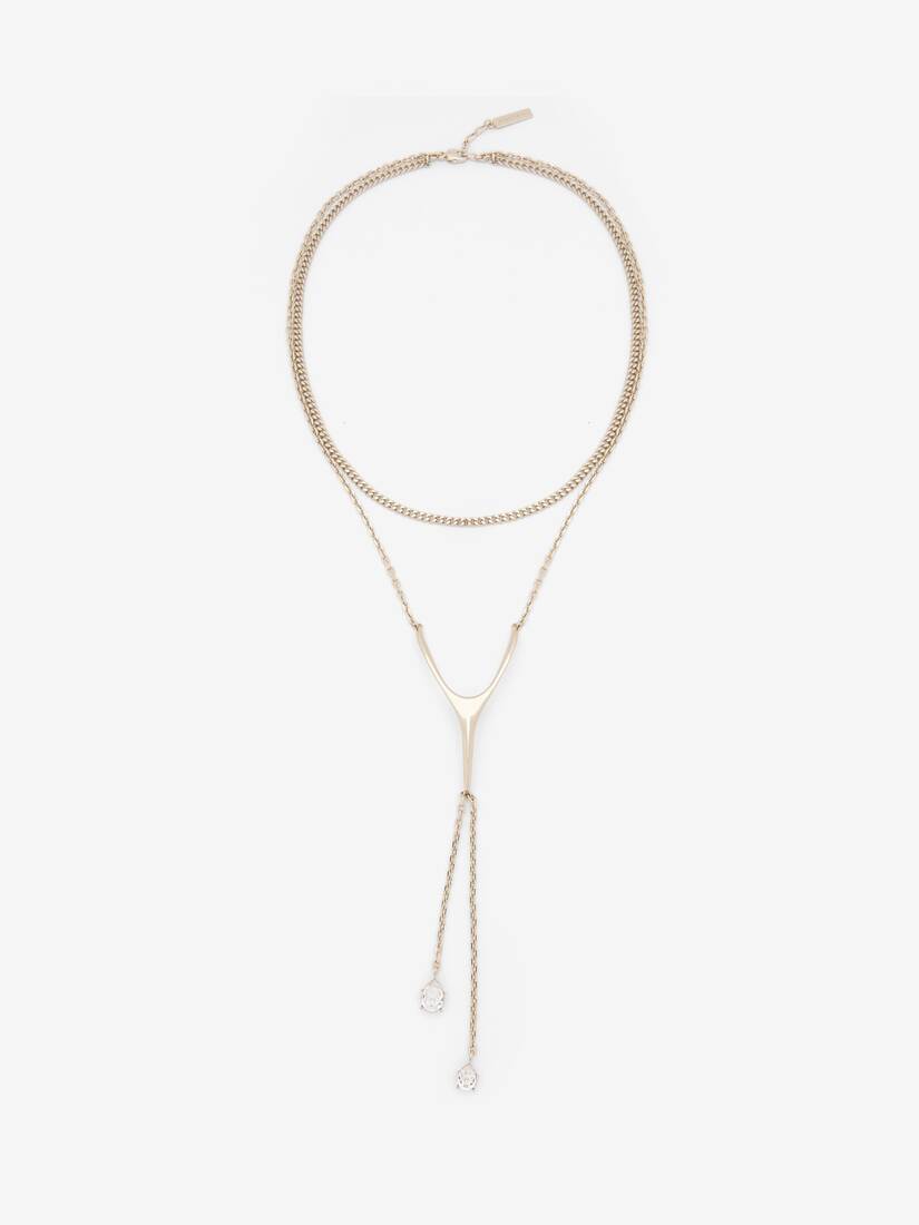 Wishbone Necklace | Alexander McQueen - image 1