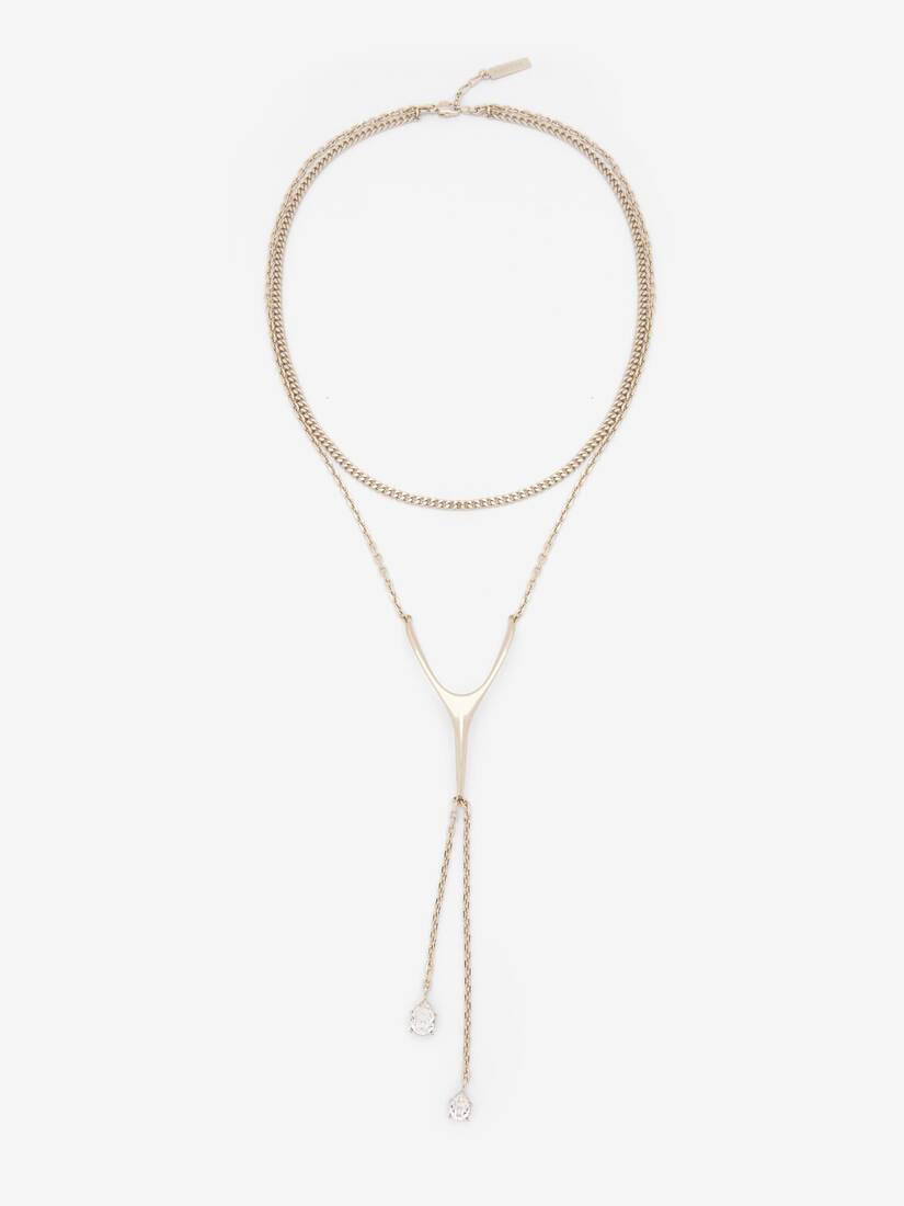 Wishbone Necklace | Alexander McQueen - image 1