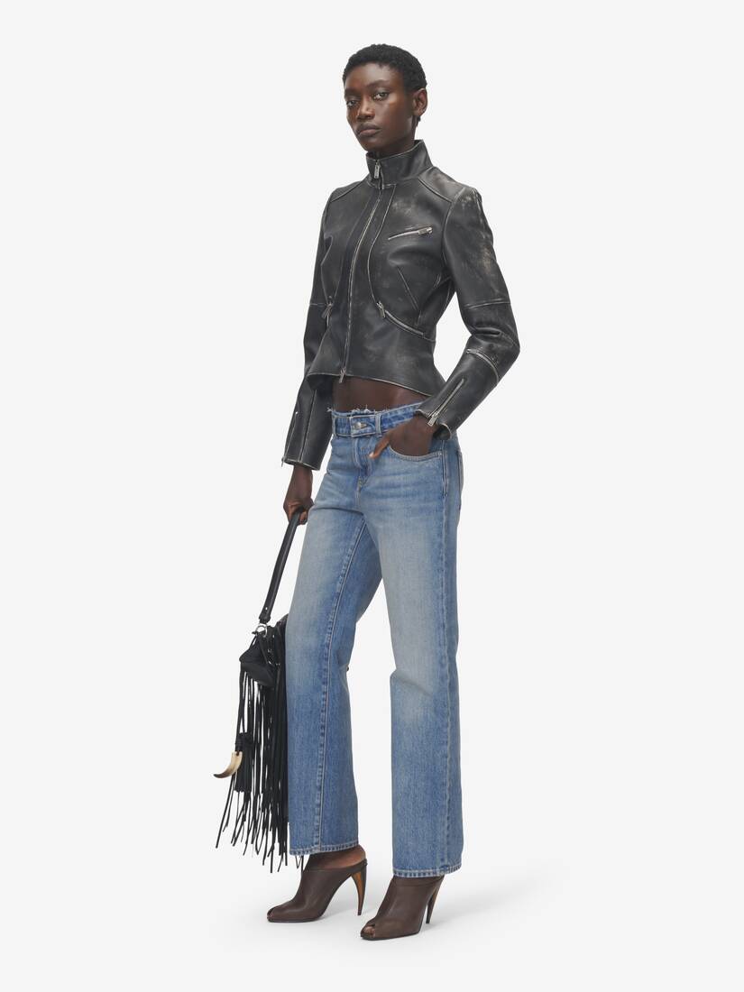 Jean à taille déstructurée | Alexander McQueen - image 3