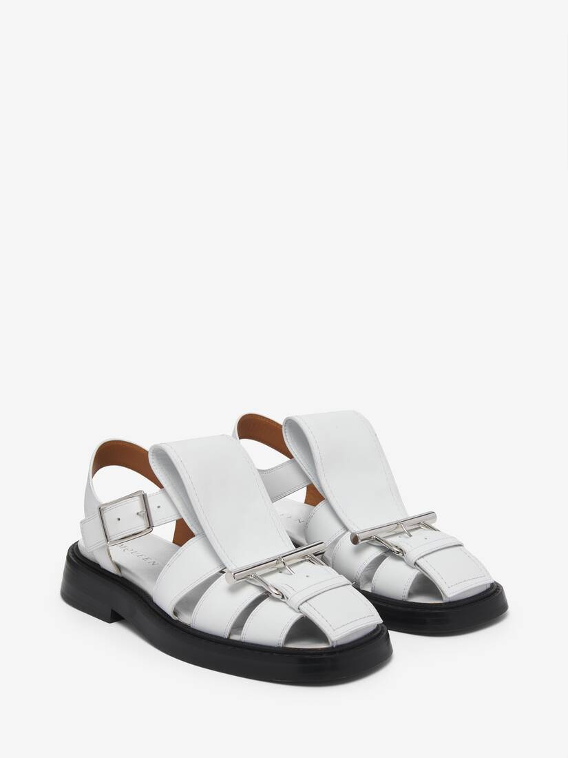 T-Bar Caged Sandal