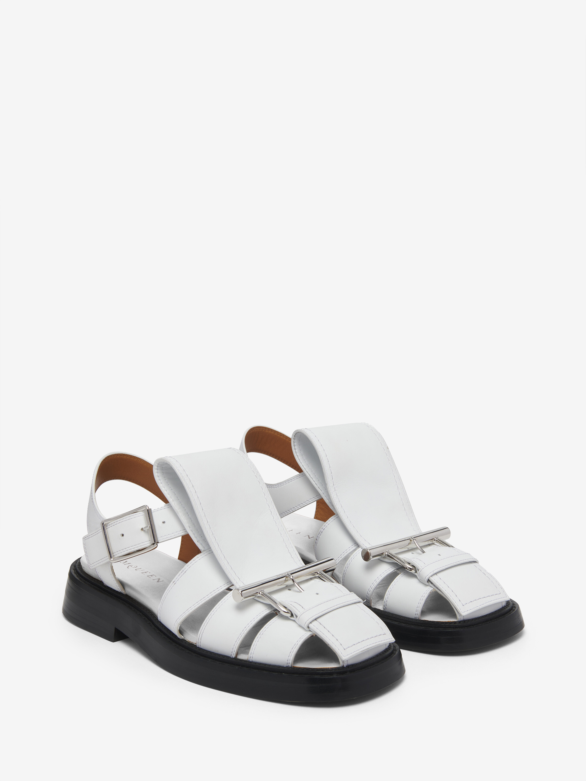 T-Bar Caged Sandale