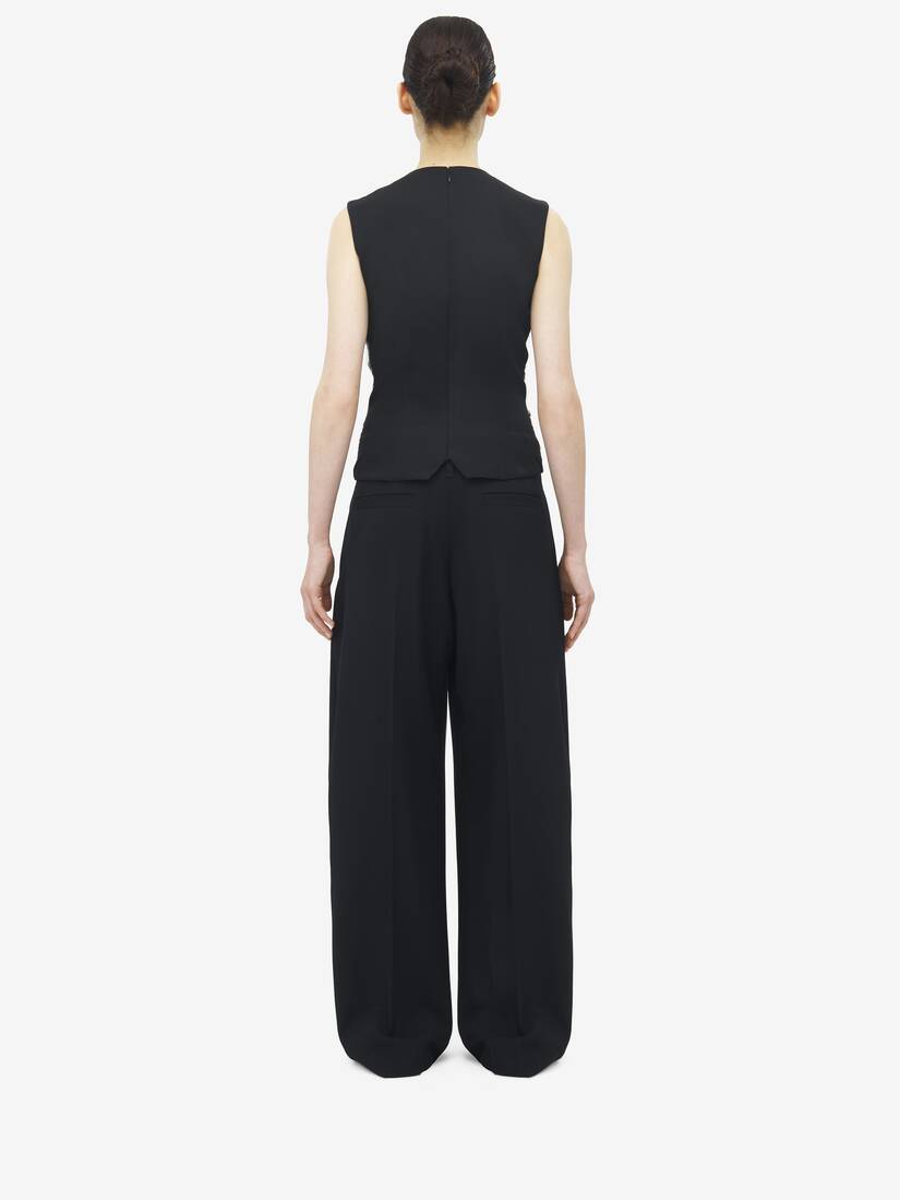 Crystal Stencil Embroidery Top | Alexander McQueen - image 4