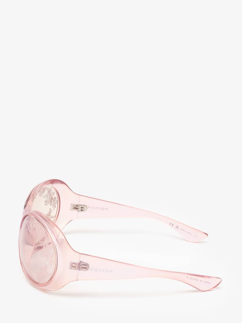 Lunettes de soleil rondes Kate | Alexander McQueen - image 3
