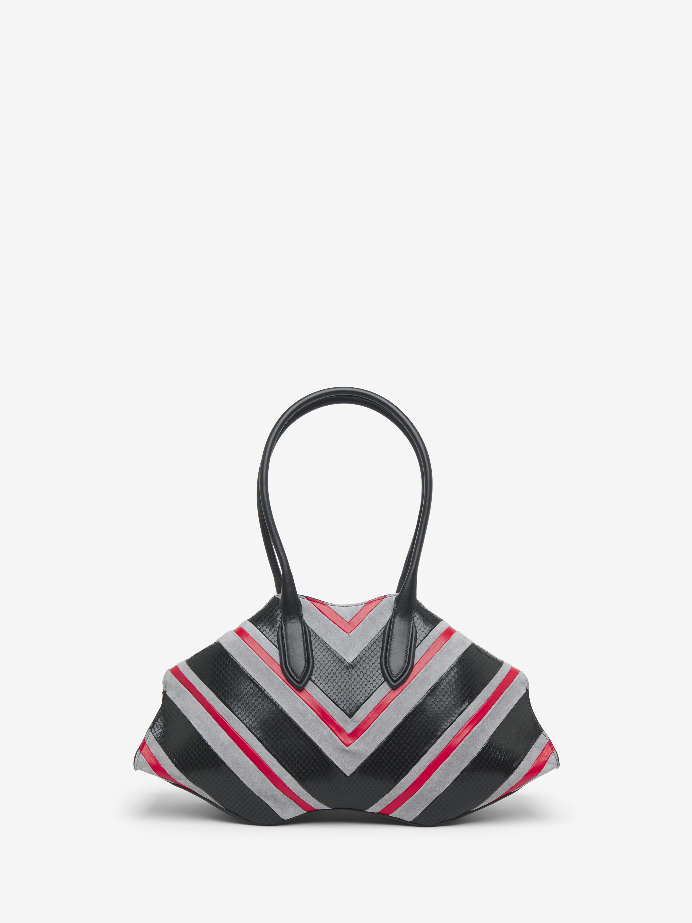 Women's Manta Bag in Multicolor in Calf Leather | Alexander McQueen - image 3