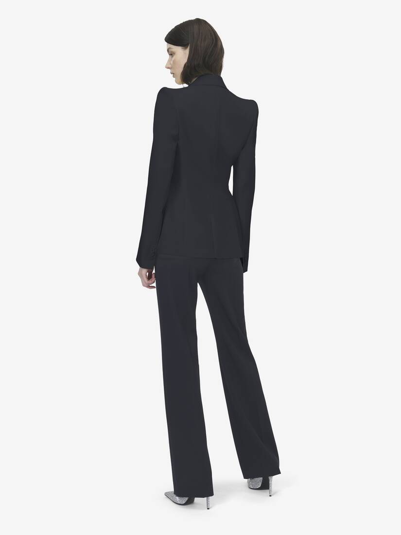 Couture-Hose mit hohem Bund | Alexander McQueen - image 4