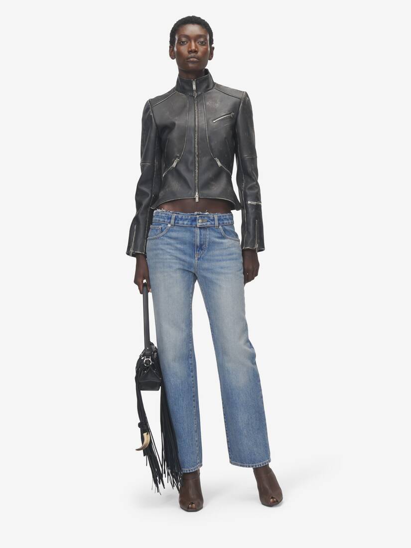 Deconstructed Waist Jeans | Alexander McQueen - image 2