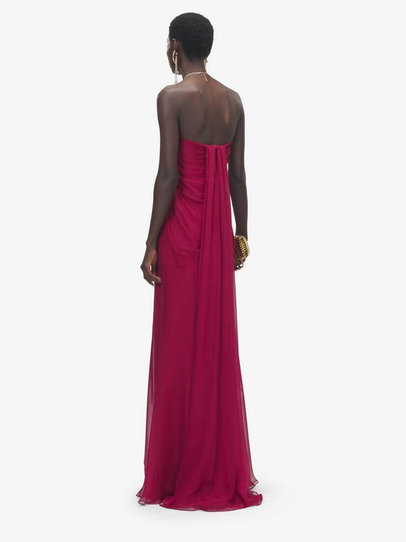 Bustier Evening Dress | Alexander McQueen - image 4