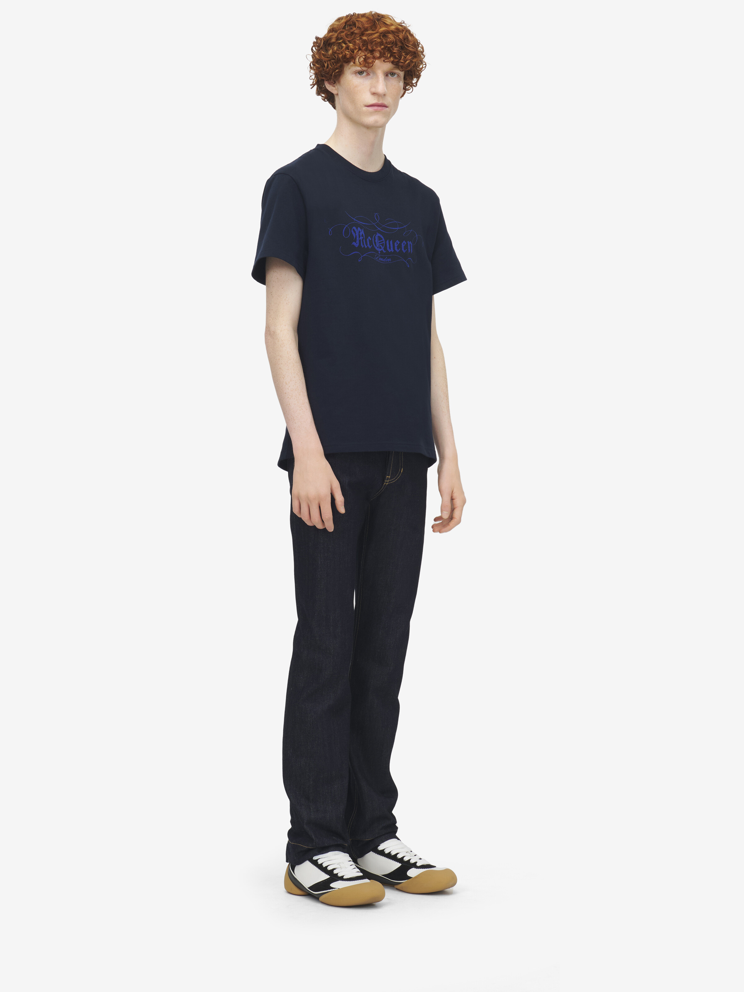 McQueen手写体印花T恤 in 100% 棉 | Alexander McQueen - image 3