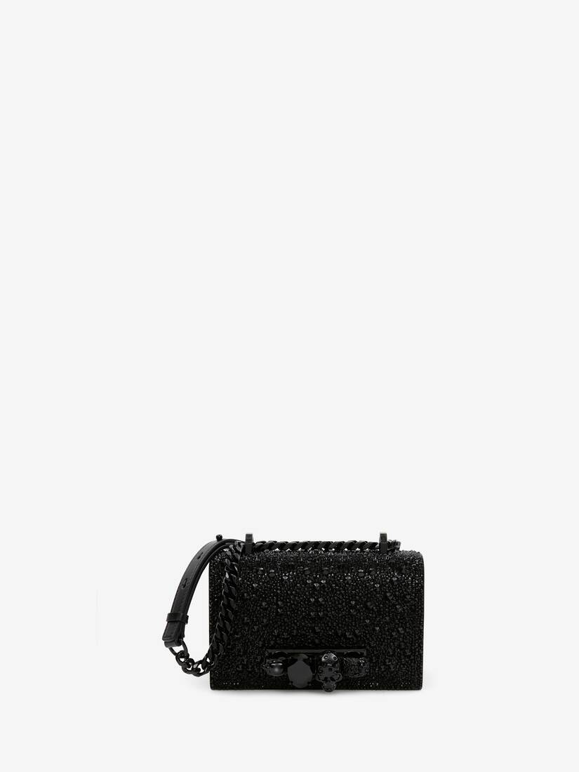 Sac Mini Jewelled Satchel, brodé de cristaux | Alexander McQueen - image 1