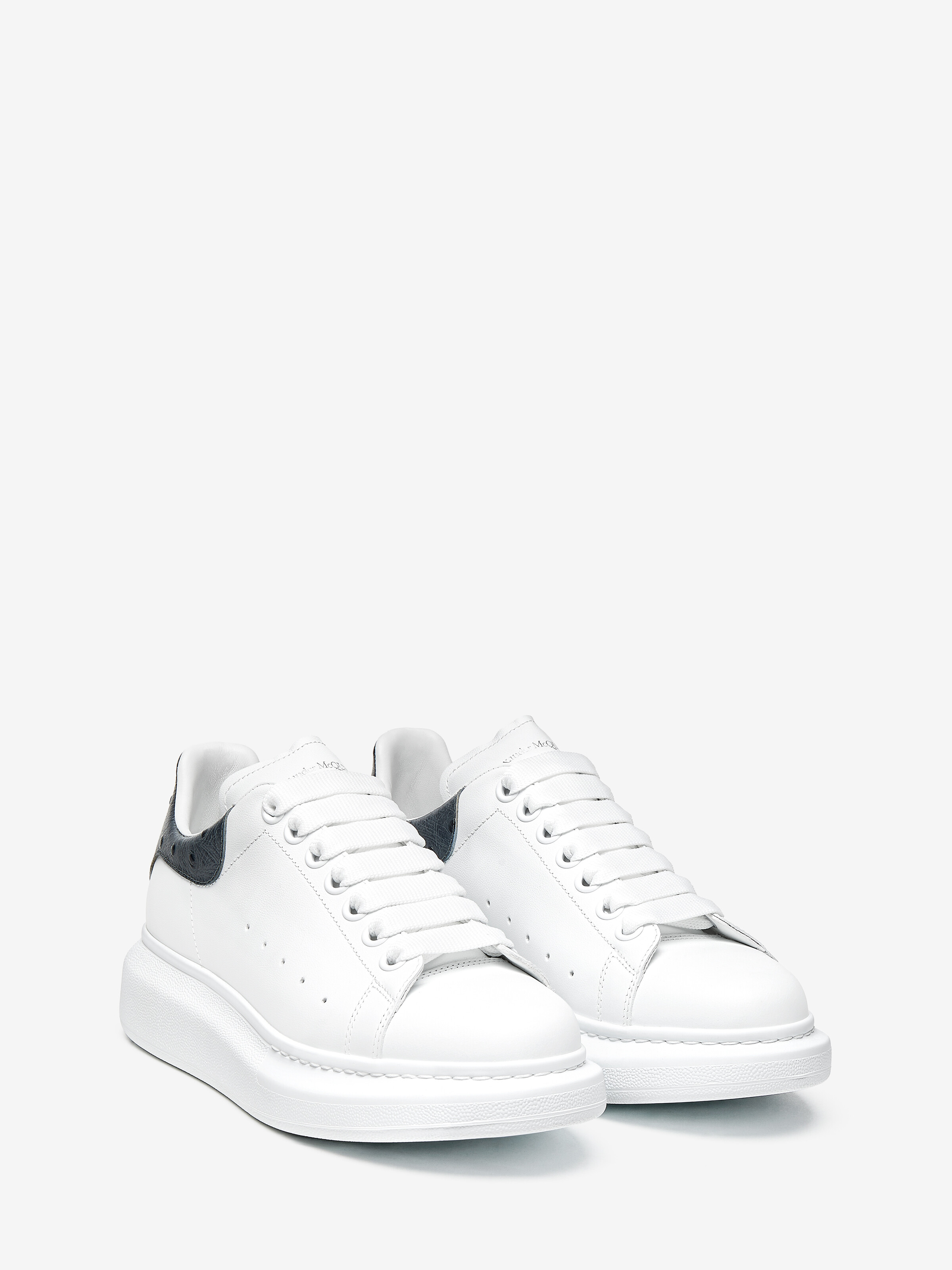 阔型运动鞋 in 牛皮革 | Alexander McQueen - image 2