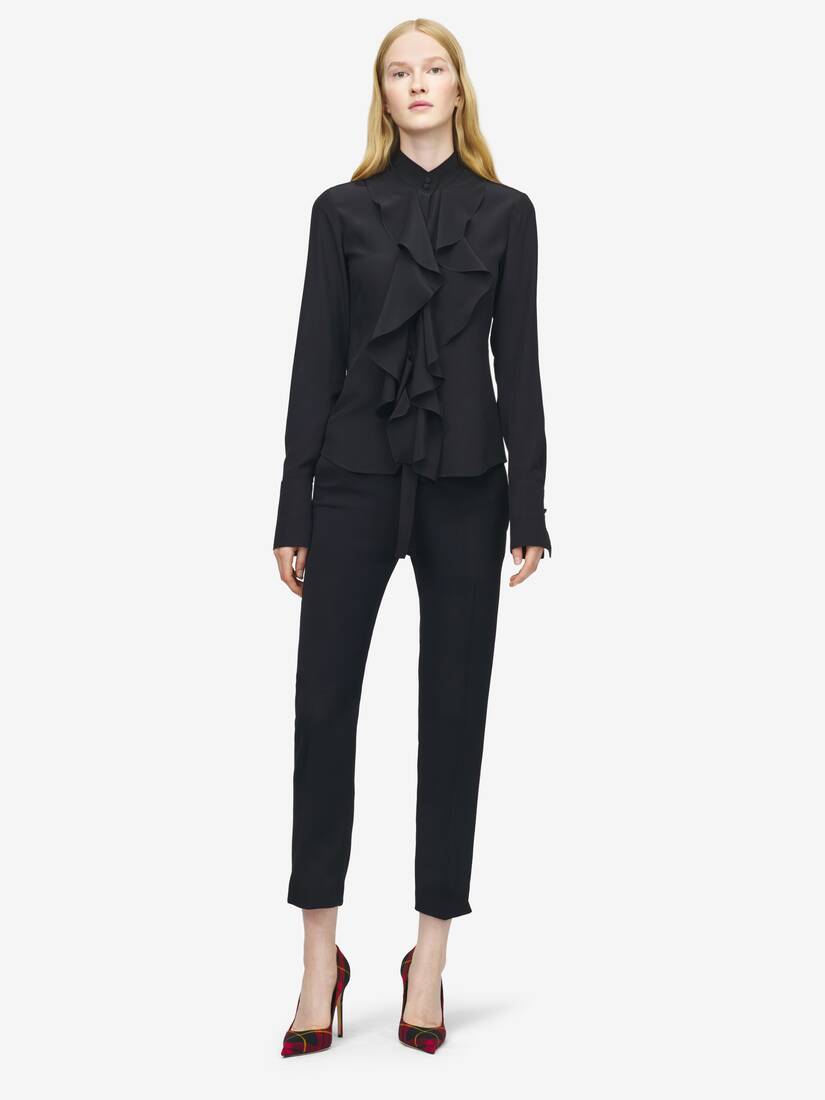Ruffled Shirt | Alexander McQueen - image 2