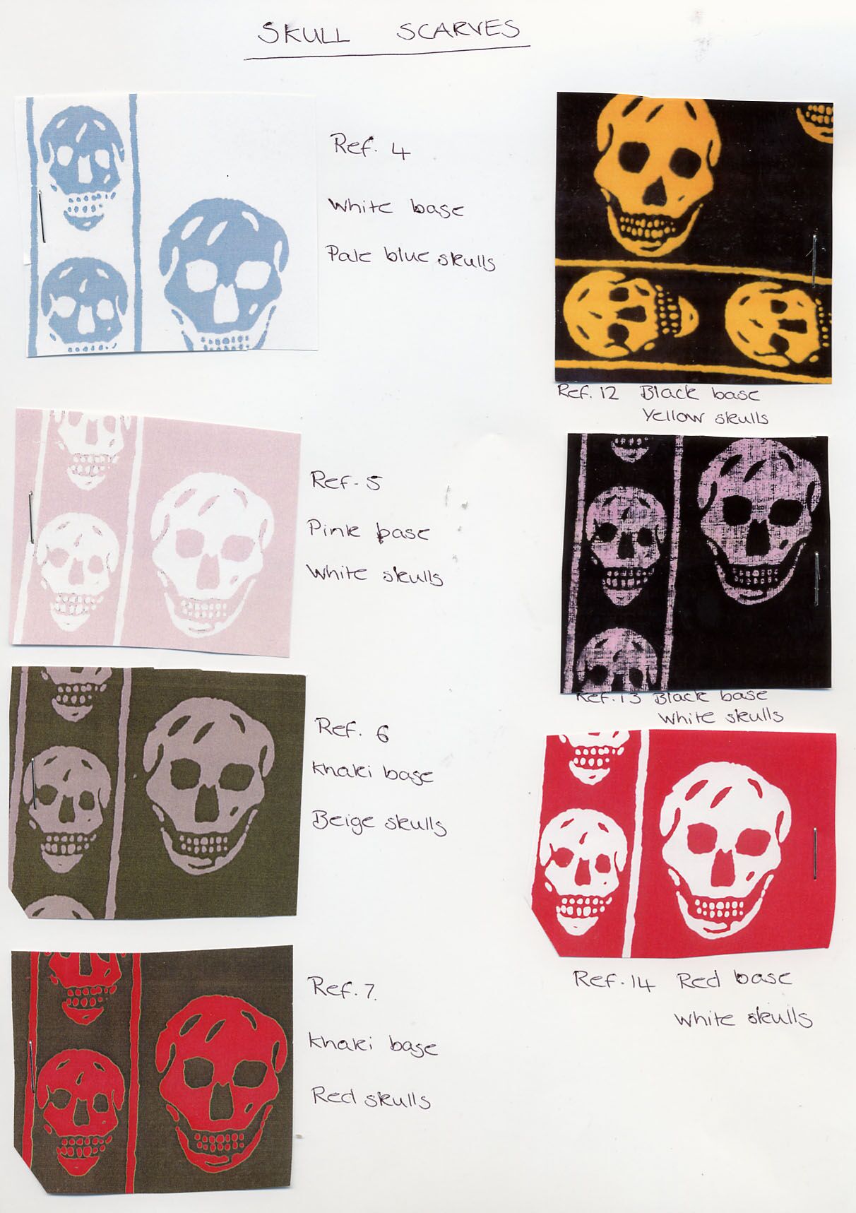 Skull Scarf, Spring Summer 2003 ‘Irere’