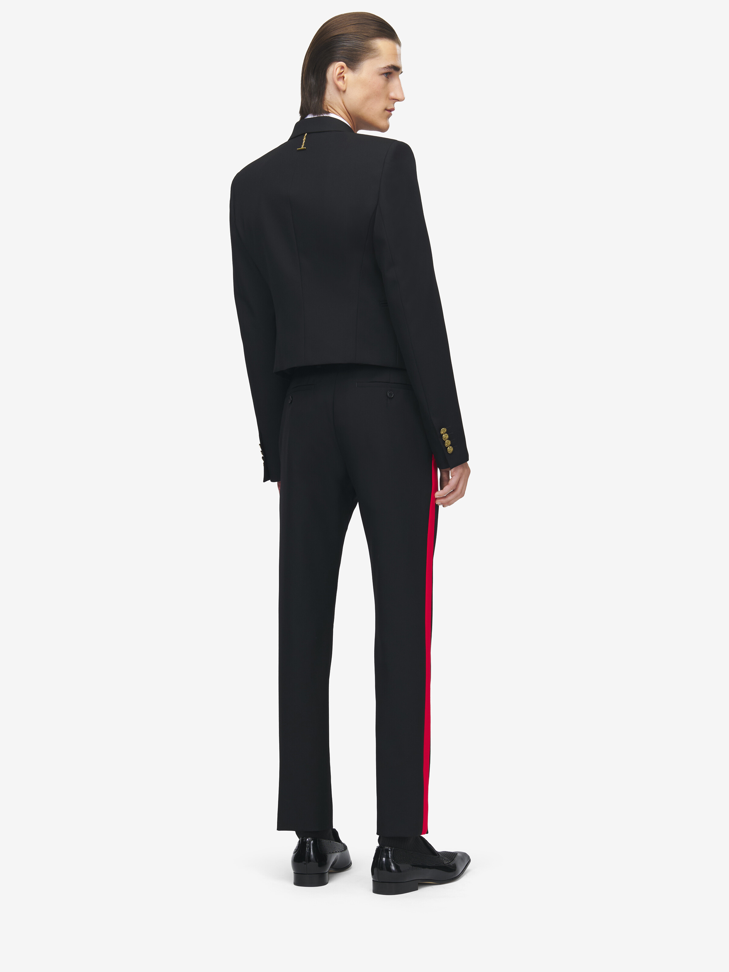 Pantaloni a sigaretta stile uniforme