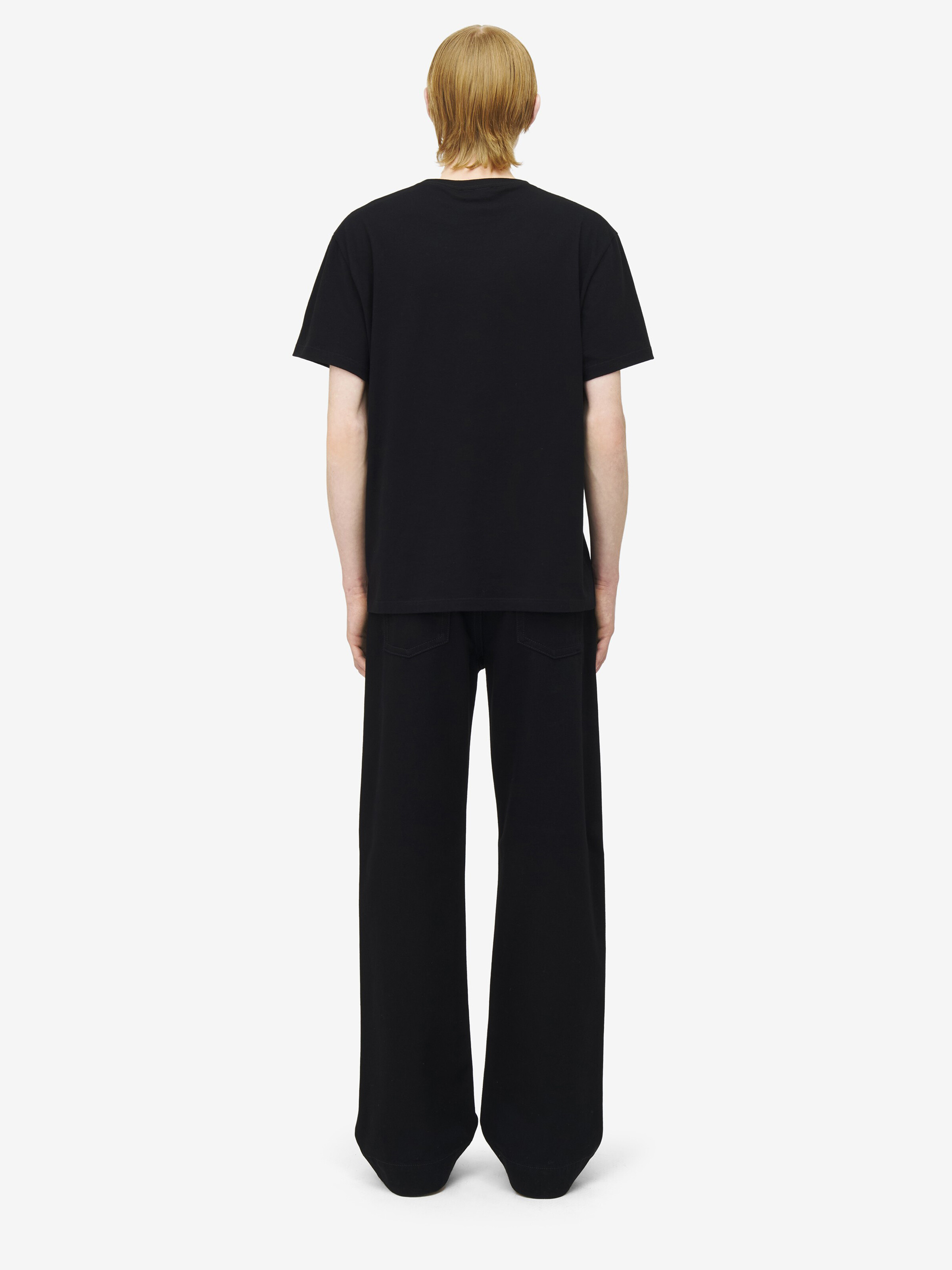 McQueen-T-Shirt pour Homme en Noir in 100% Coton | Alexander McQueen - image 4