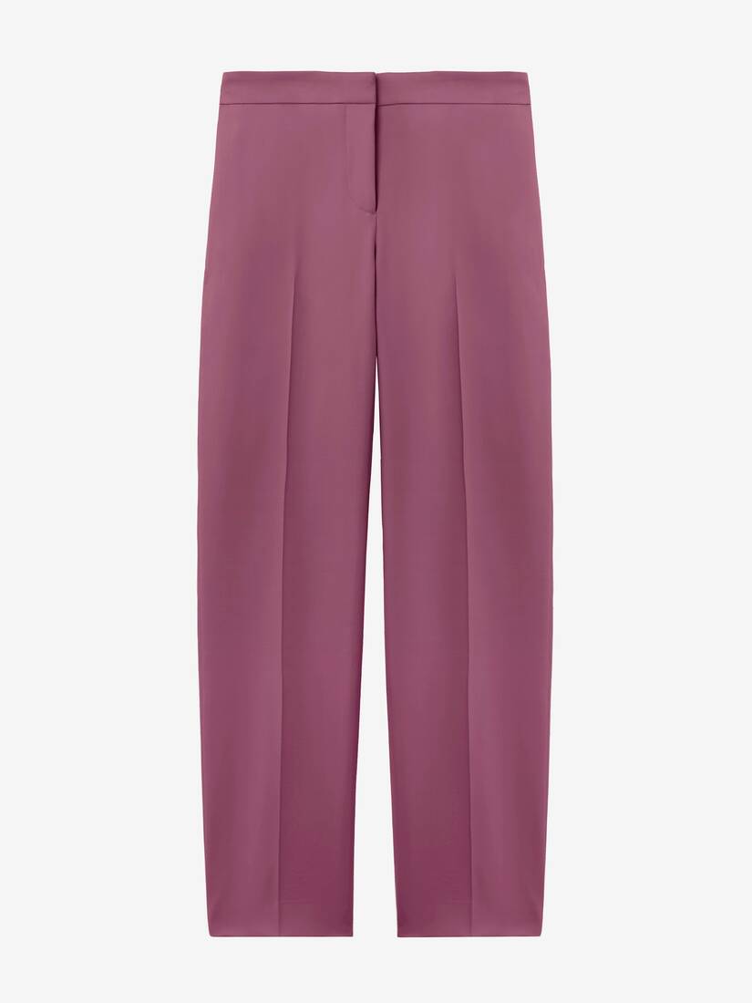 Wool Gabardine Cigarette Trousers | Alexander McQueen - image 1