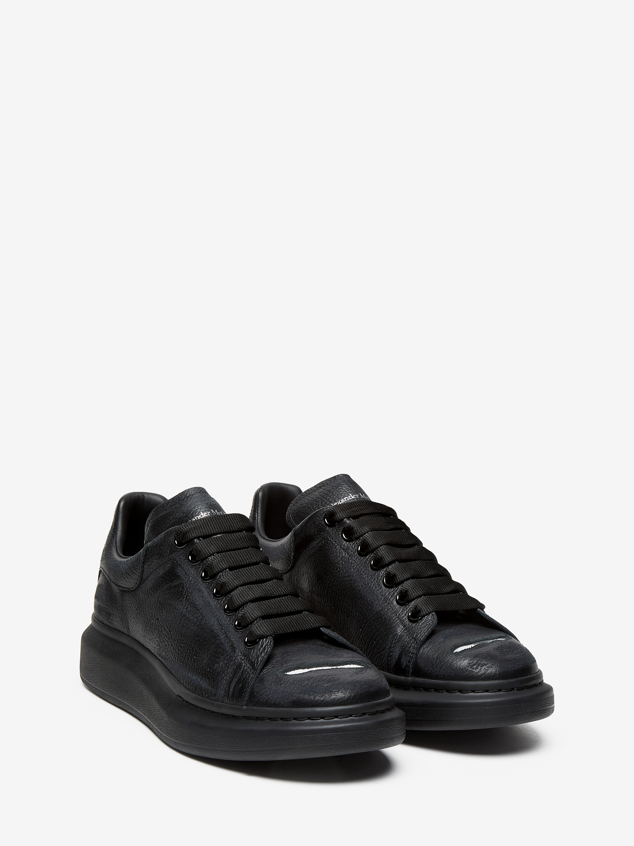 阔型运动鞋 in 牛皮革 | Alexander McQueen - image 2