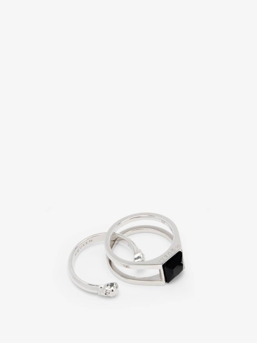 Twin Skull Ring