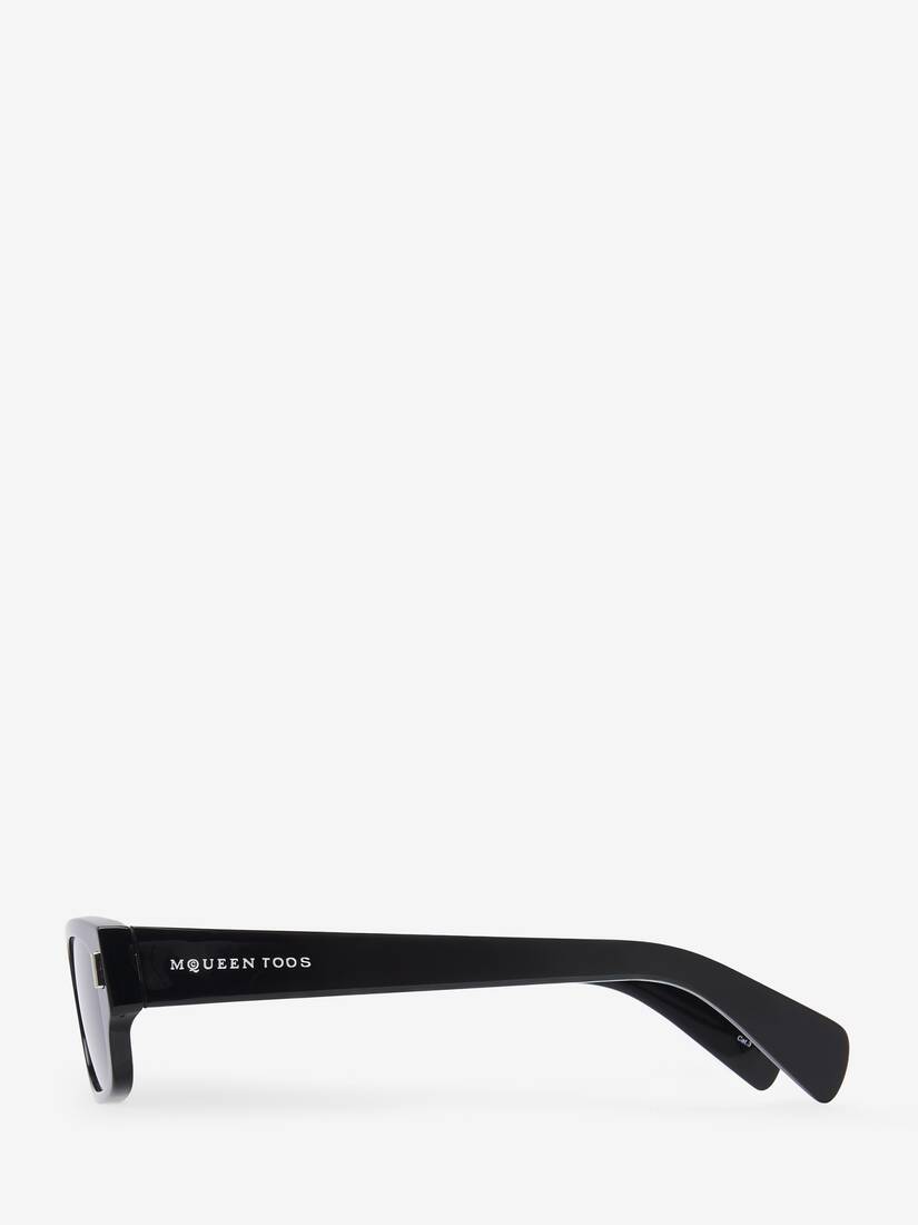 T-Bar铆钉Panthos框太阳眼镜 | Alexander McQueen - image 3