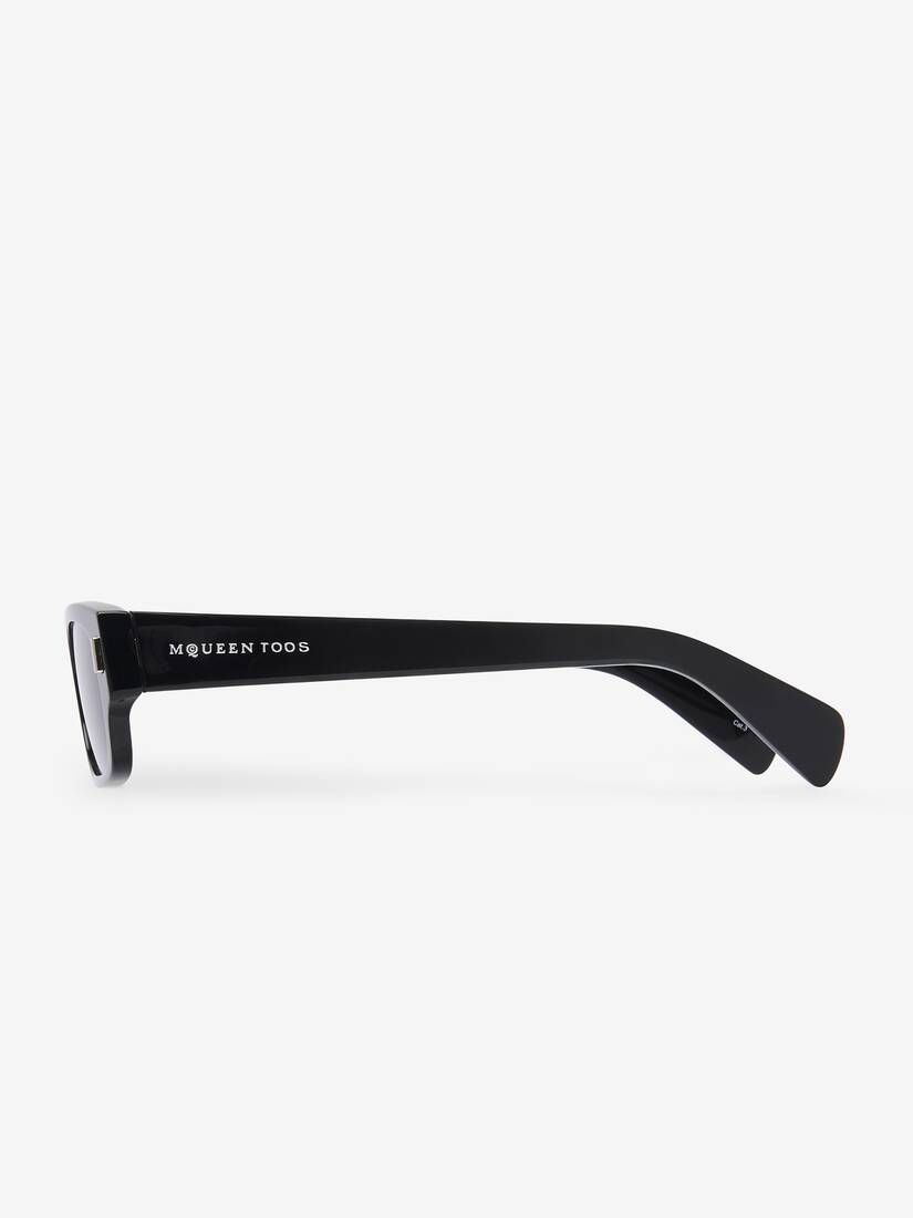 T-Bar铆钉Panthos框太阳眼镜 | Alexander McQueen - image 3