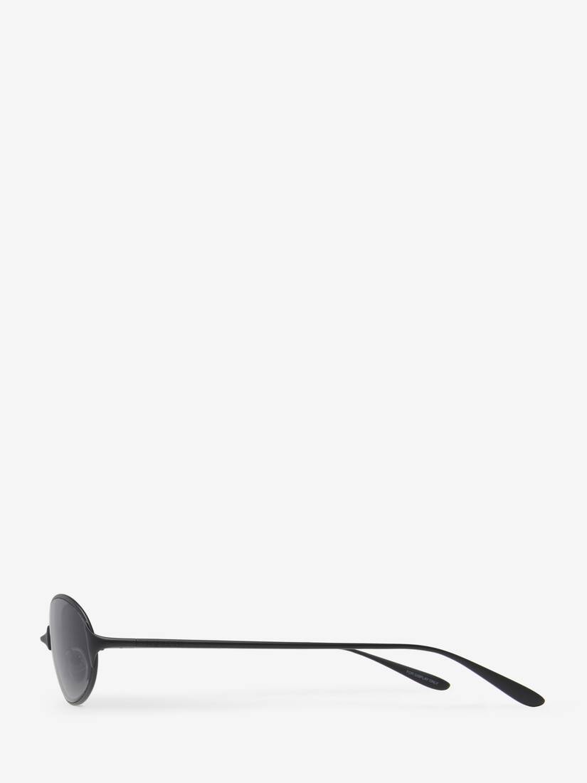 Neo Oval Sunglasses | Alexander McQueen - image 3