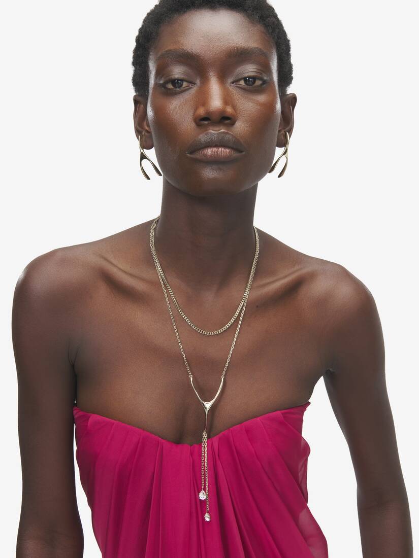 Wishbone Necklace | Alexander McQueen - image 2