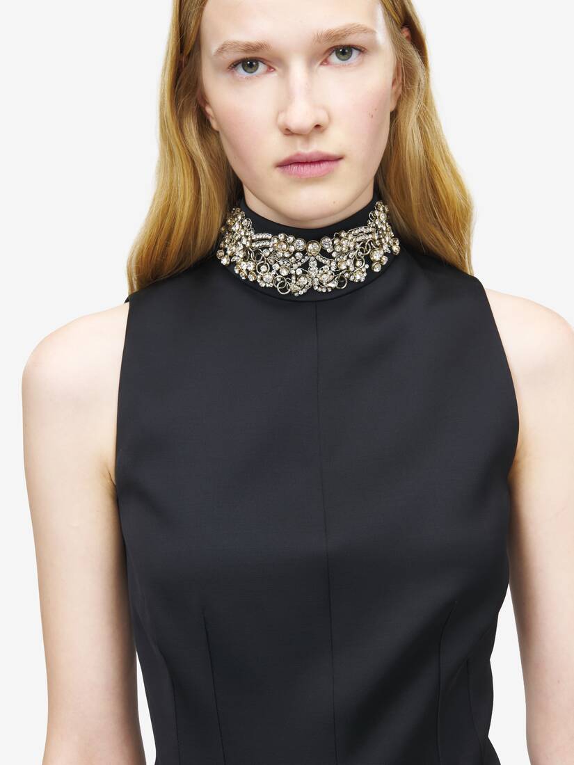 Chain Mail Embroidery Top