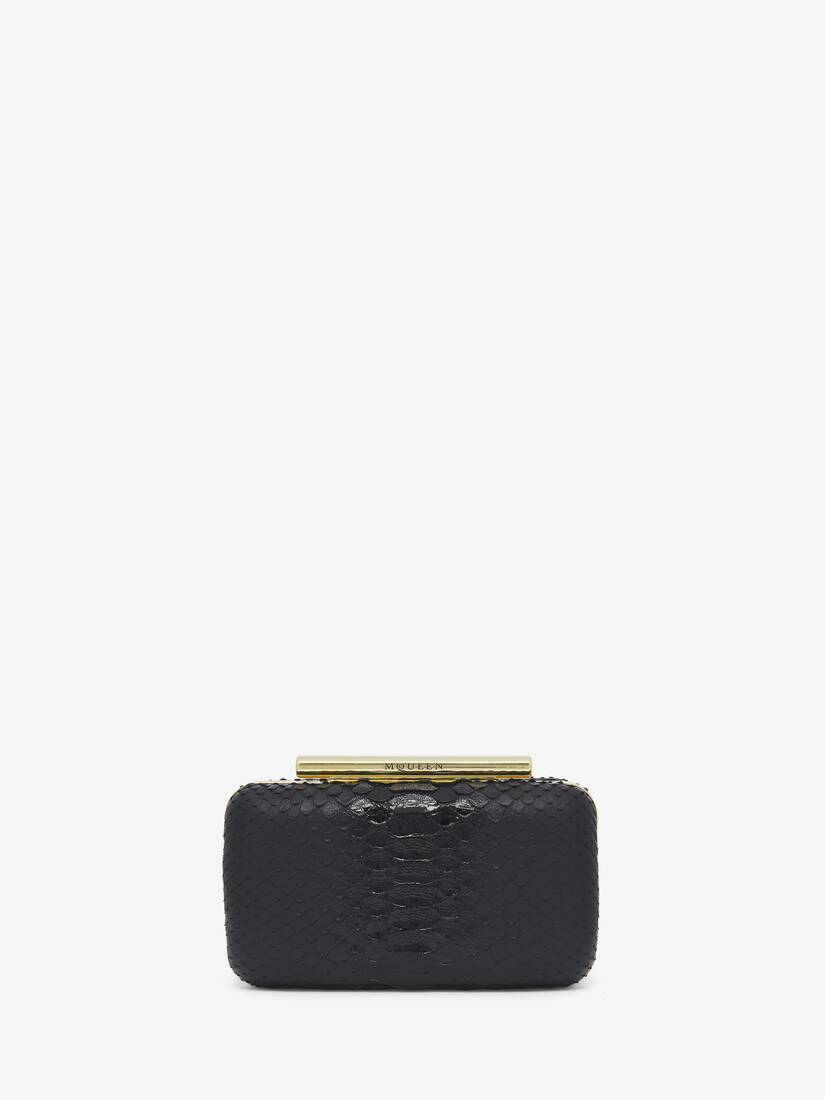 McQueen T-Bar盒形手拿包