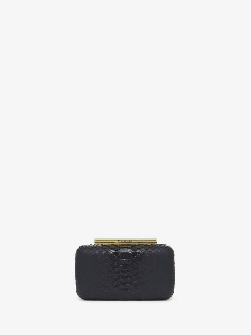 McQueen T-Bar Box Clutch